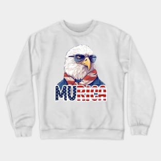 MURICA - Bald eagle number eight Crewneck Sweatshirt